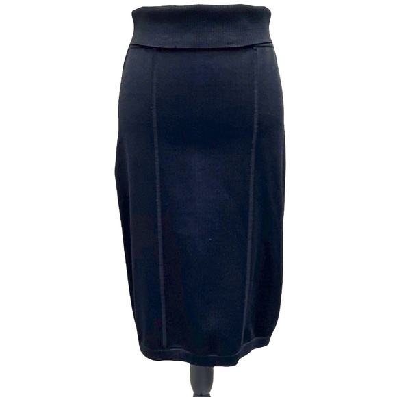 TWELFTH STREET BY CYNTHIA VINCENT BLACK PULL ON PENCIL SKIRT - Picture 1 of 15